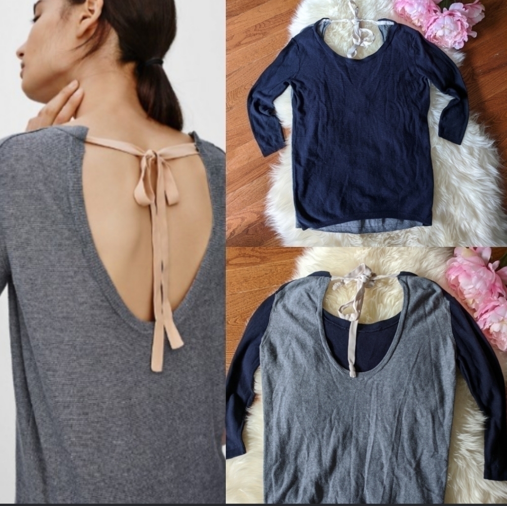 aritzia t. Babaton Bailey knit sweater silk Cotton cashmere xxs
